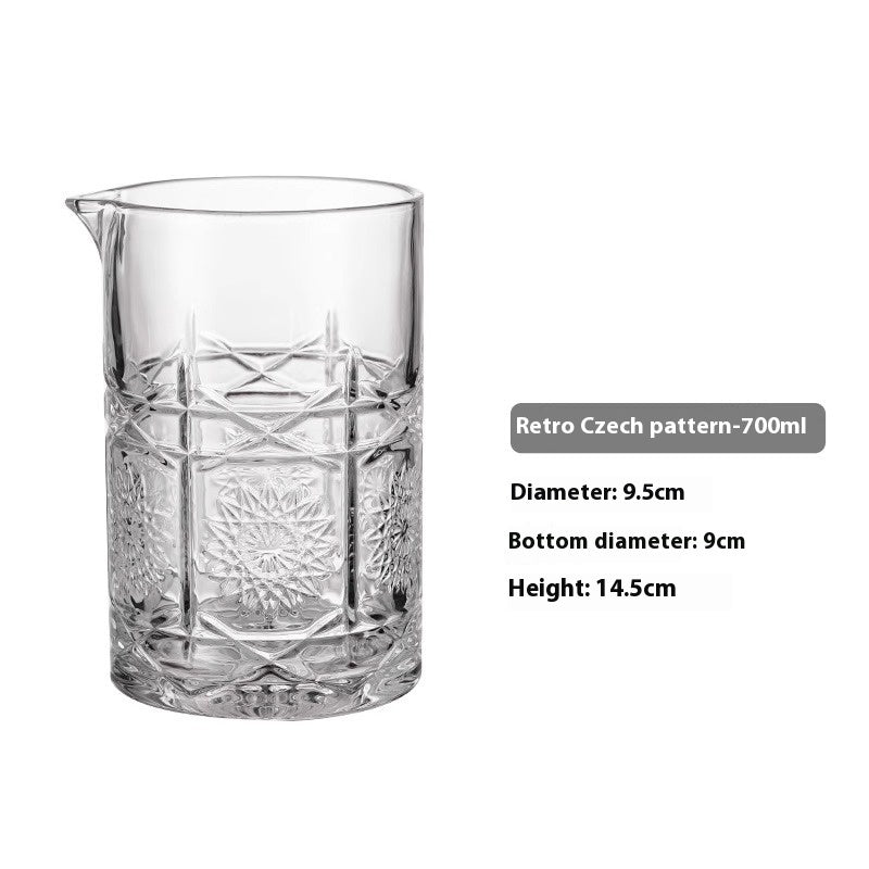 Thickening Crystal Cocktail Blender Bottle Utensils