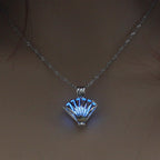 Colorful glow-in-the-dark Shell Necklace