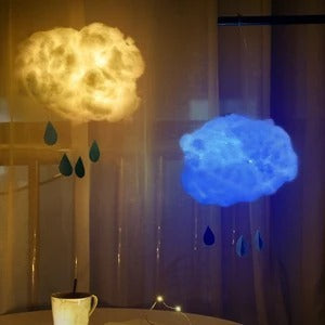 LED Night Light Handmade Cotton Cloud