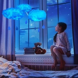 LED Night Light Handmade Cotton Cloud
