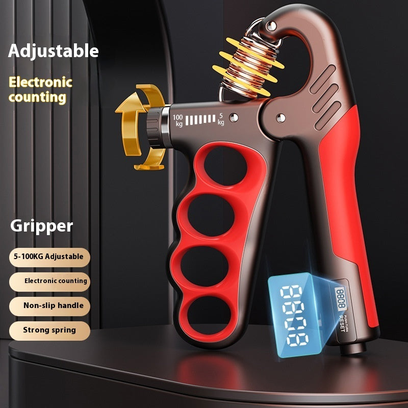 Adjustable Electronic Count Spring Grip
