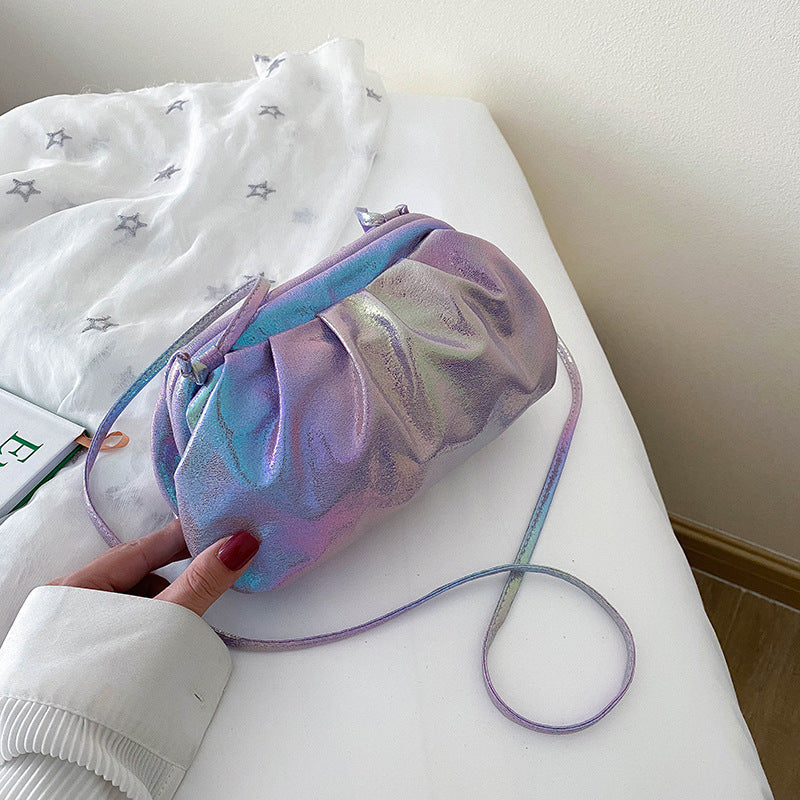 Diagonal cloud bag