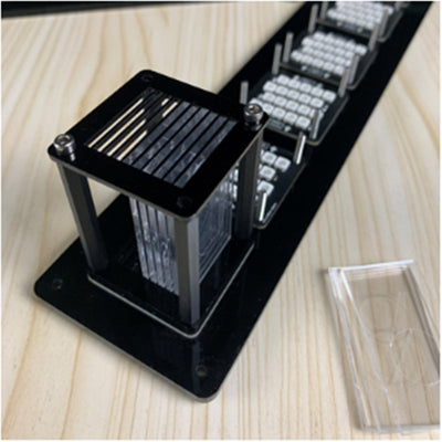 LED Pseudo Glow Tube Sports Luminous Electronic Clock