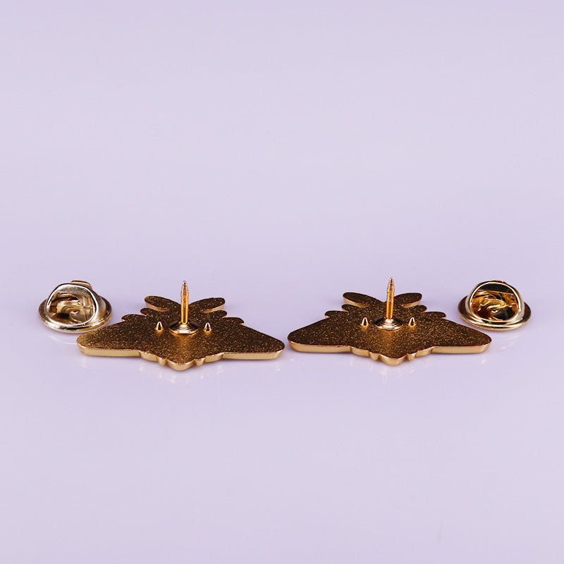Cloud Moths Enamel Pin Set
