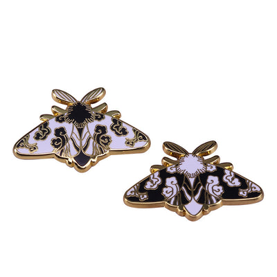 Cloud Moths Enamel Pin Set