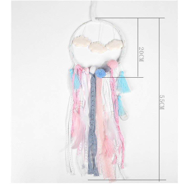Cloud Dreamcatcher Indoor Aerial Pendant
