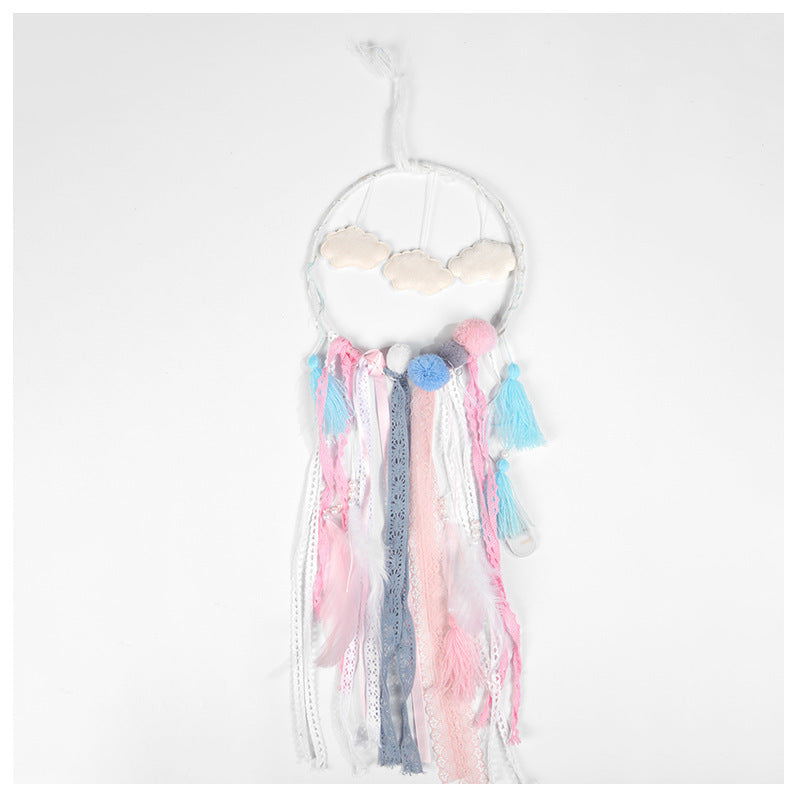 Cloud Dreamcatcher Indoor Aerial Pendant