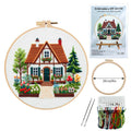 Garden Cottage Embroidery Material Package