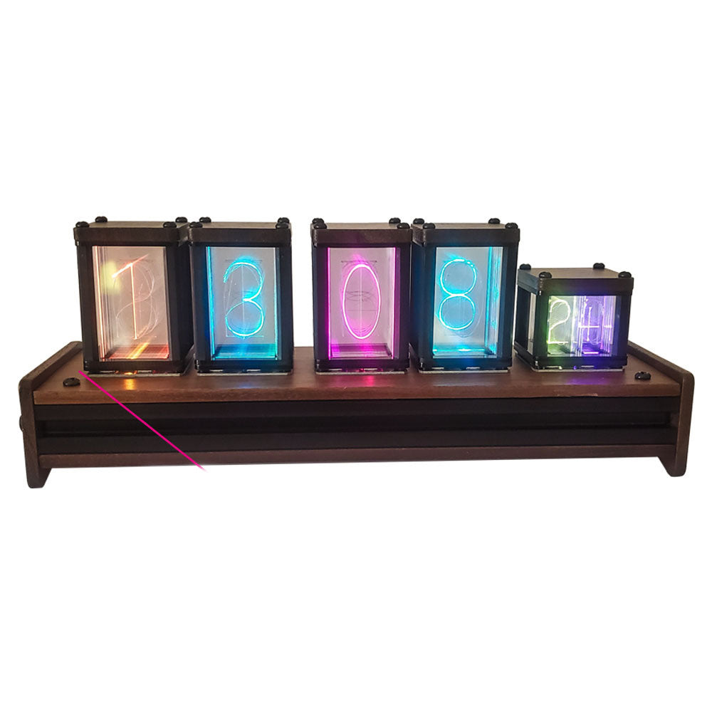 Pseudo Glow Tube Creative Digital Clock Ornaments