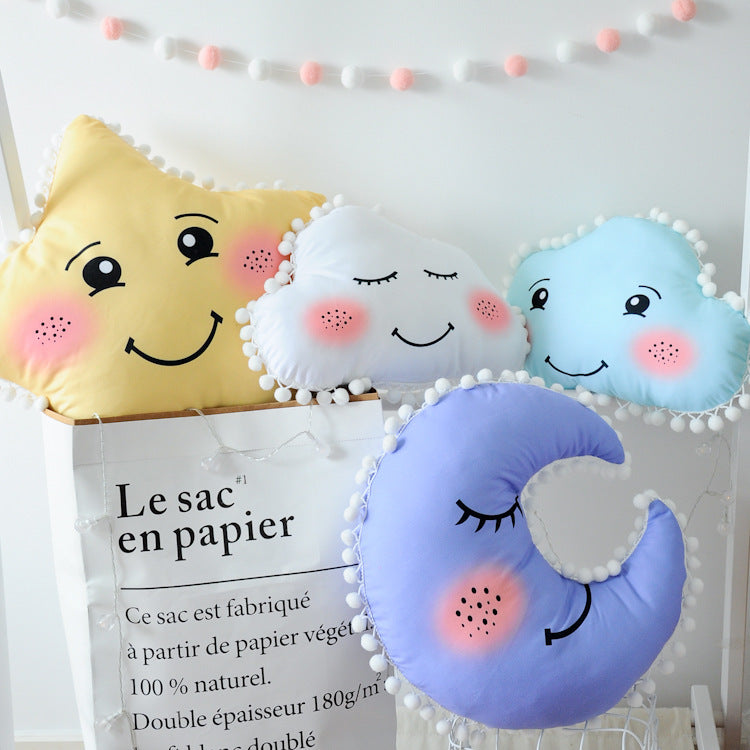 Baby room cloud pillow