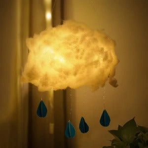 LED Night Light Handmade Cotton Cloud