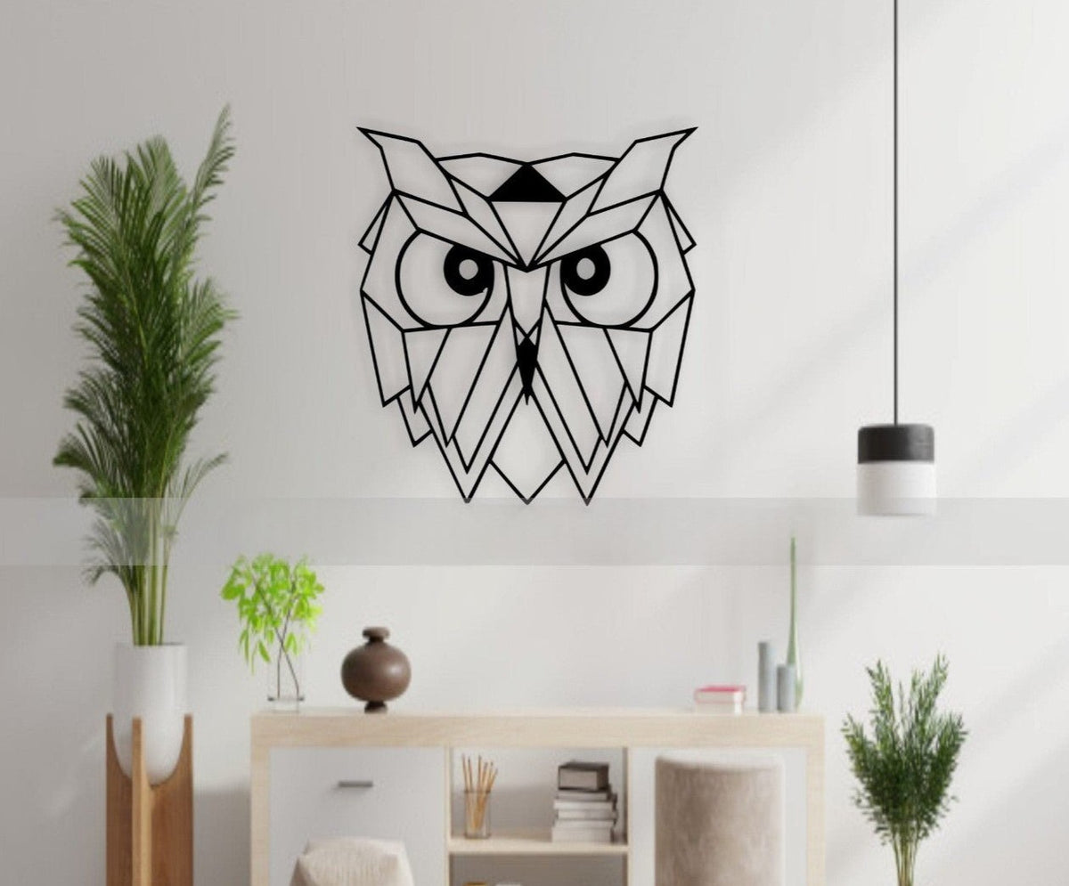 Owl Graphic Acrylic Wall Art