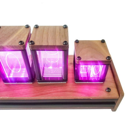 Pseudo Glow Tube Creative Digital Clock Ornaments