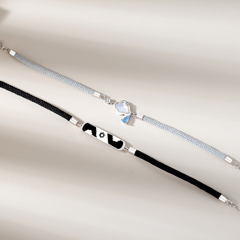 New Sterling Silver Cloud Bracelet