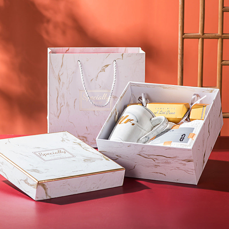 Gift Ceramic Cup Gift Box Activity Gift