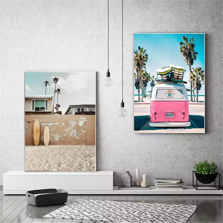 Seaside Landscape Painting Living Room And Bedroom Painting