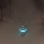 Colorful glow-in-the-dark Shell Necklace