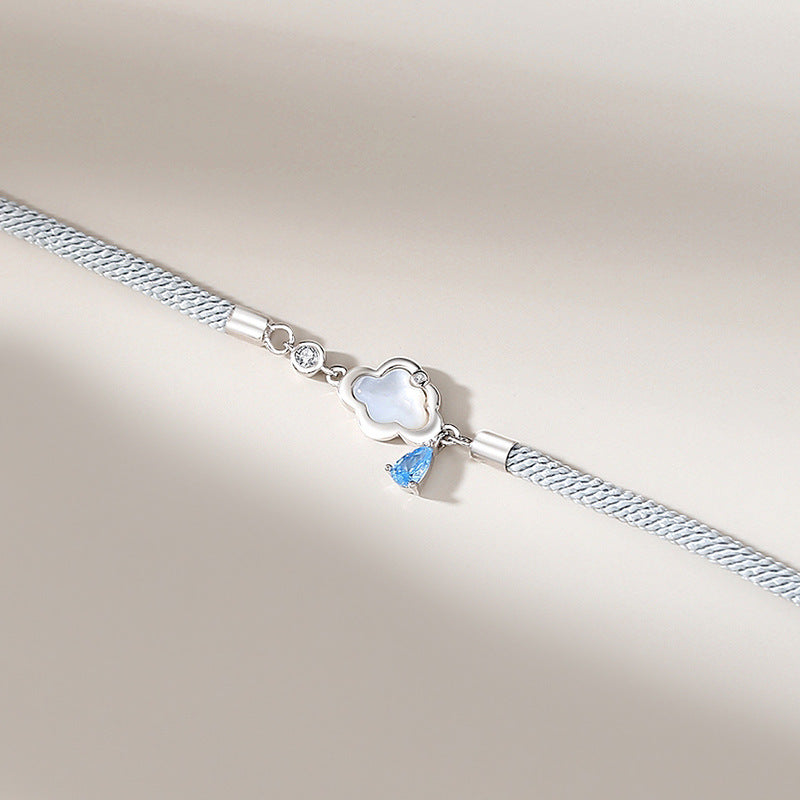 New Sterling Silver Cloud Bracelet