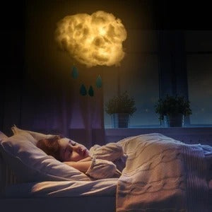 LED Night Light Handmade Cotton Cloud