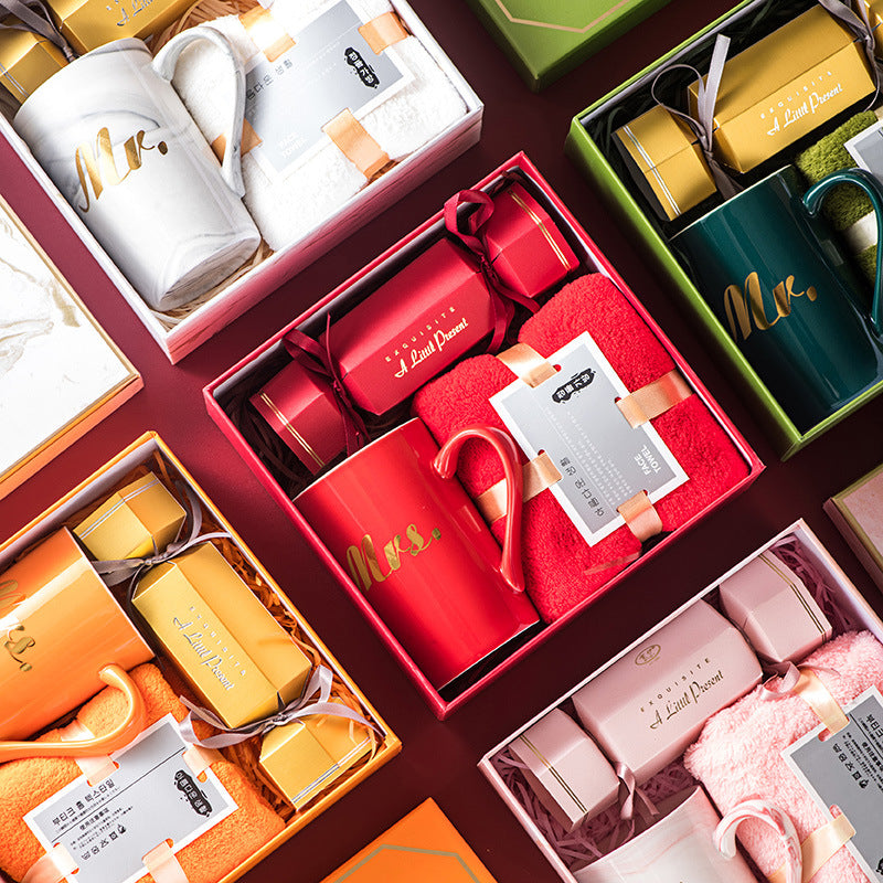 Gift Ceramic Cup Gift Box Activity Gift