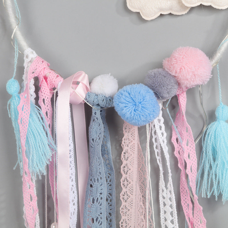 Cloud Dreamcatcher Indoor Aerial Pendant