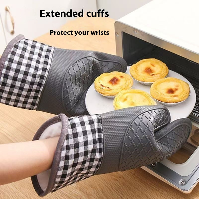 Home Silicone Thermal Insulation Gloves