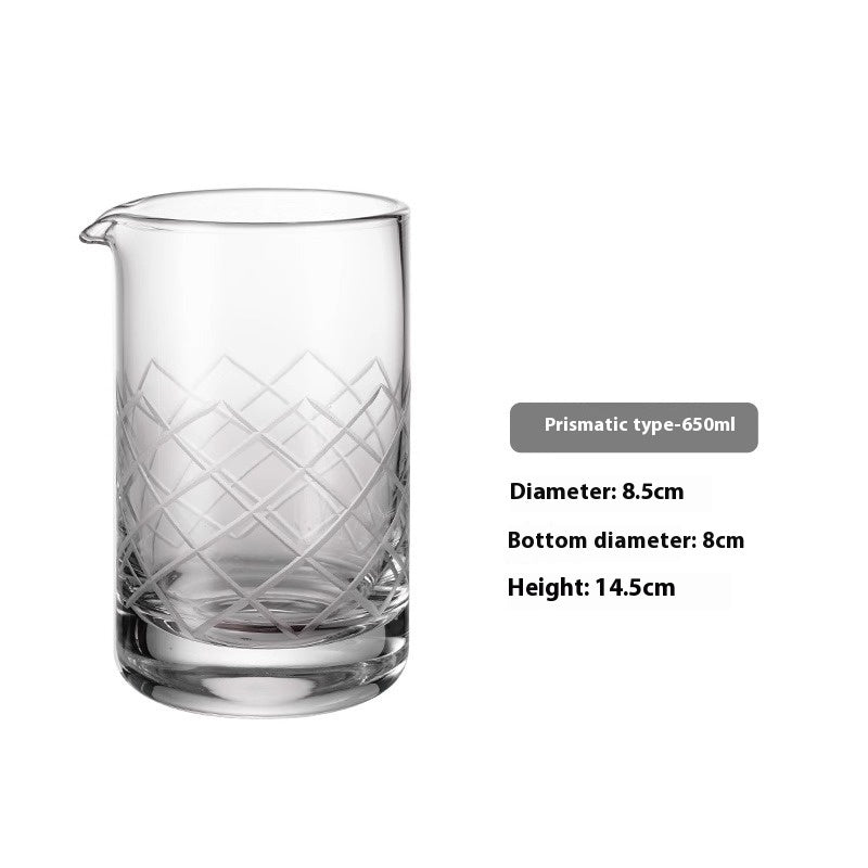 Thickening Crystal Cocktail Blender Bottle Utensils