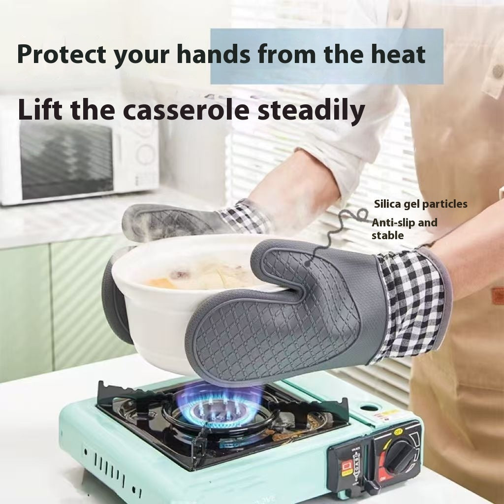 Home Silicone Thermal Insulation Gloves