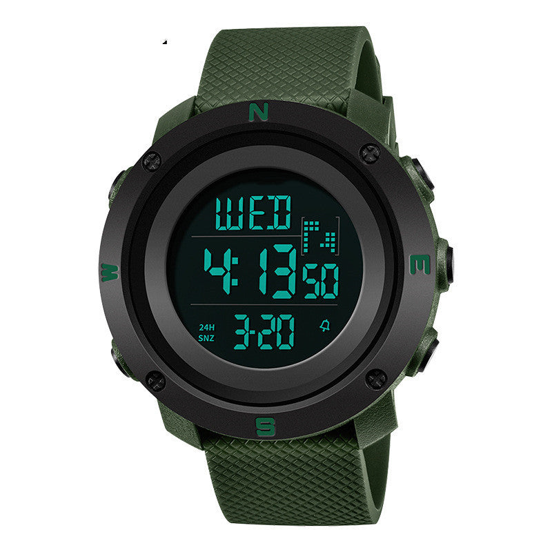 New Fashion Glow Sport Electronic Watch Multifunction