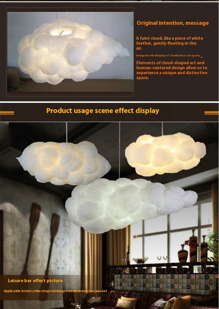 Ceiling Lamp Decoration Silk Cloud Lamp