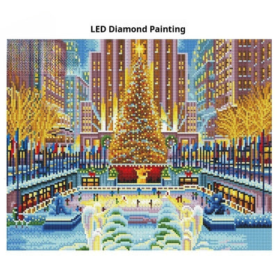 DIY Full Diamond Glow With Frame Painting