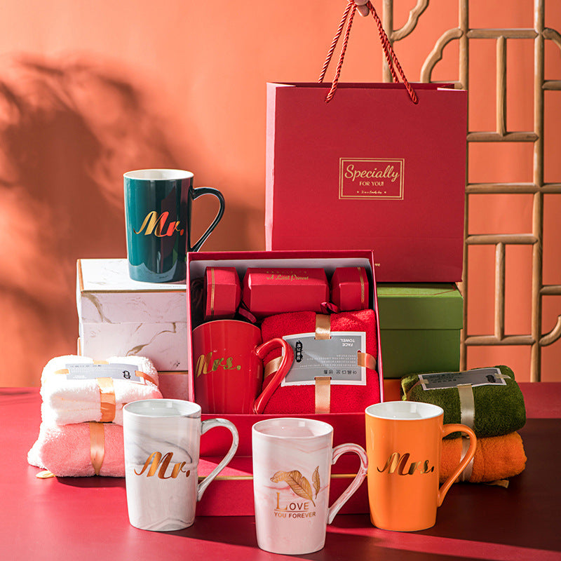 Gift Ceramic Cup Gift Box Activity Gift
