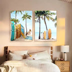 Seaside Landscape Painting Living Room And Bedroom Painting