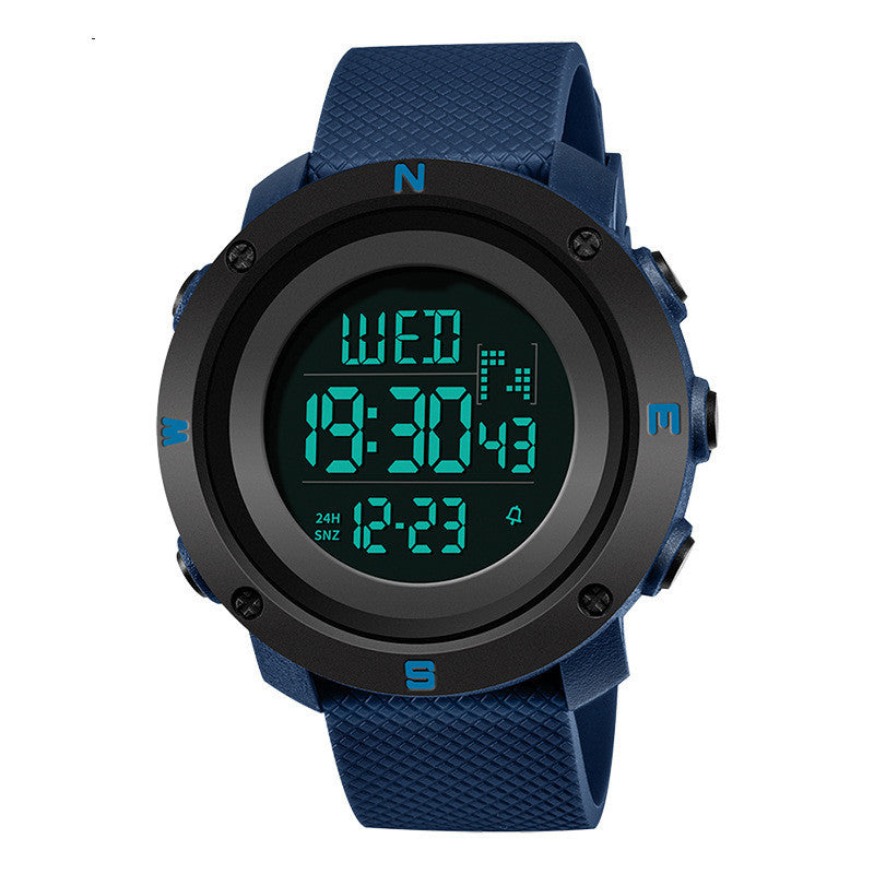 New Fashion Glow Sport Electronic Watch Multifunction